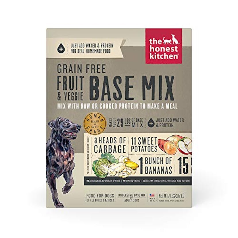 The Honest Kitchen Human Grade Dehydrated Grain Free Fruit & Veggie Base Mix for Dogs