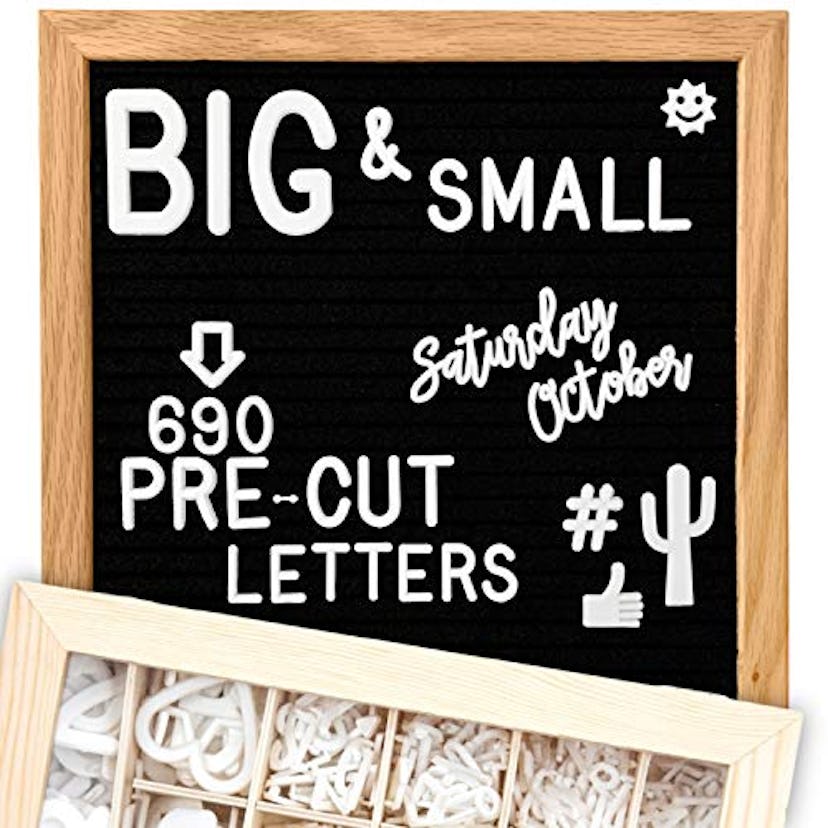 Little Hippo Felt Letter Board