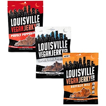 Louisville Vegan Jerky - Variety Pack, Vegetarian & Vegan-Friendly Jerky