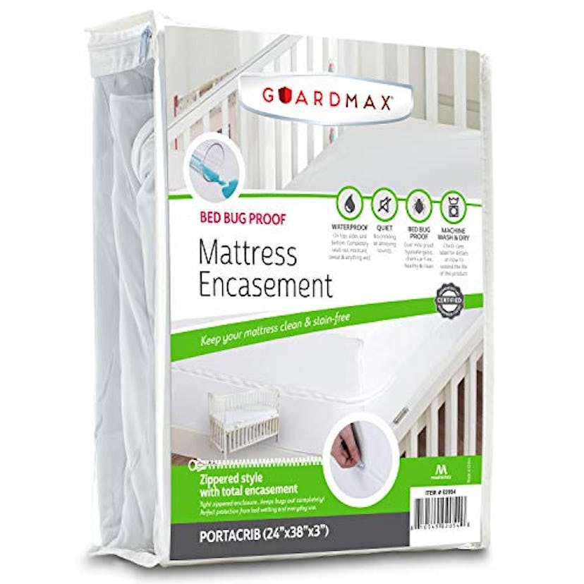 Guardmax Portable Crib Mattress Cover