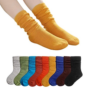Mini Panda Long Socks