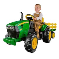 Peg Perego Ground Force Tractor with Trailer