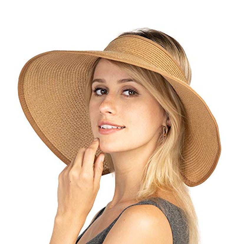 FENELY Women's Floppy Wide Brim Sun Visor