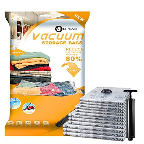,to store clothes and beddings,could save your space,dust-free,keep away from moisture GQC Vacuum storage bags,6 pack Works With Vacuum Cleaner 60 * 40 CM 