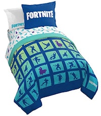 Jay Franco Fortnite Boogie Bomb 5 Piece Twin Bed Set
