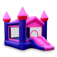 doctor dolphin Inflatable Pink Bounce Castle House