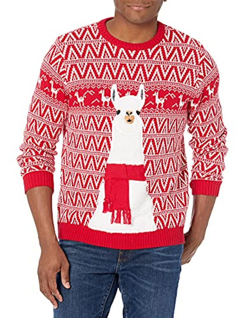 Llama Ugly Christmas Sweater