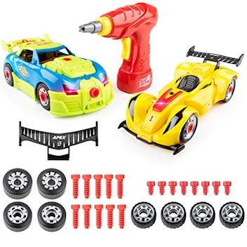 USA Toys Kid Nitro Race Car Building Set
