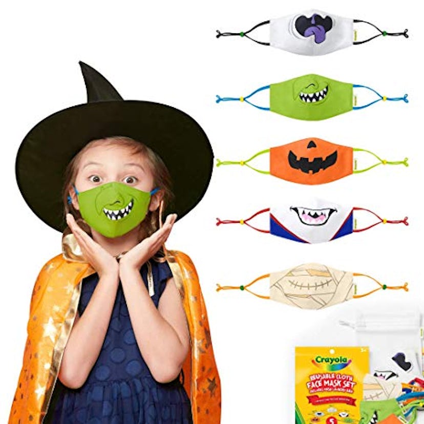 Crayola Reusable Cloth Kids Face Mask Set