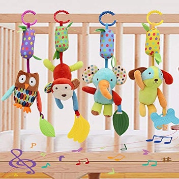 Binen Baby Rattle Toy With Teethers