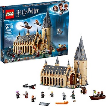 LEGO Harry Potter Hogwarts Great Hall Building Kit and Magic Castle Toy