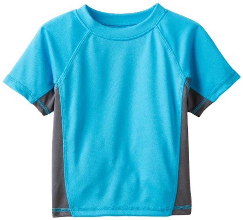 Kanu Surf Boys' Short Sleeve UPF 50+ Rashguard Swim Shirt