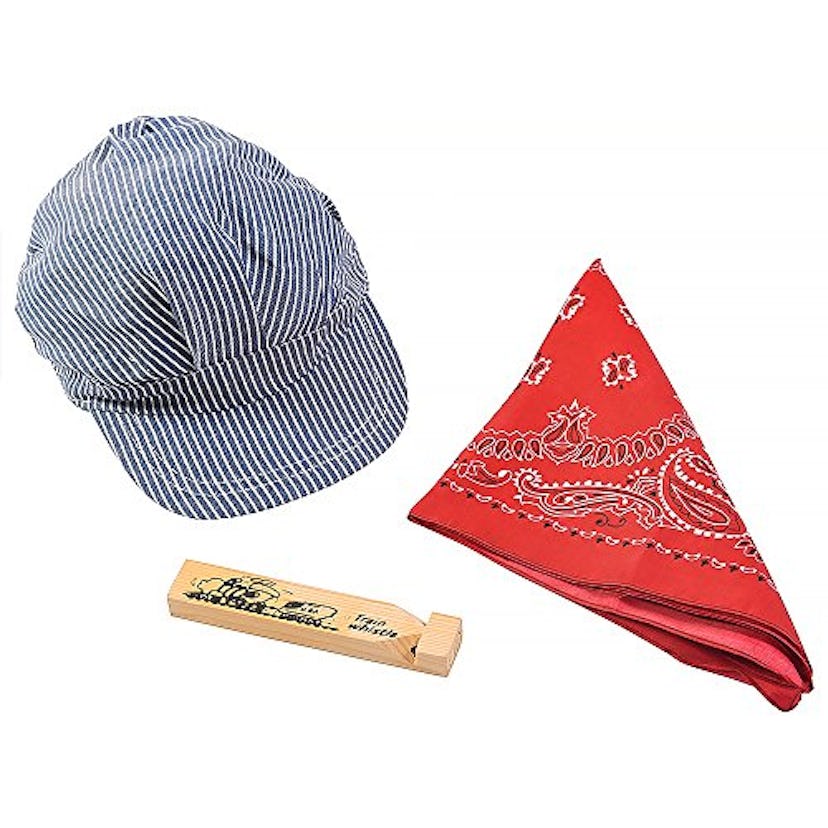 Funny Party Hats Little Engineer Hat, Bandana, & Whistle Set