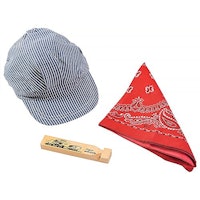 Funny Party Hats Little Engineer Hat, Bandana, & Whistle Set