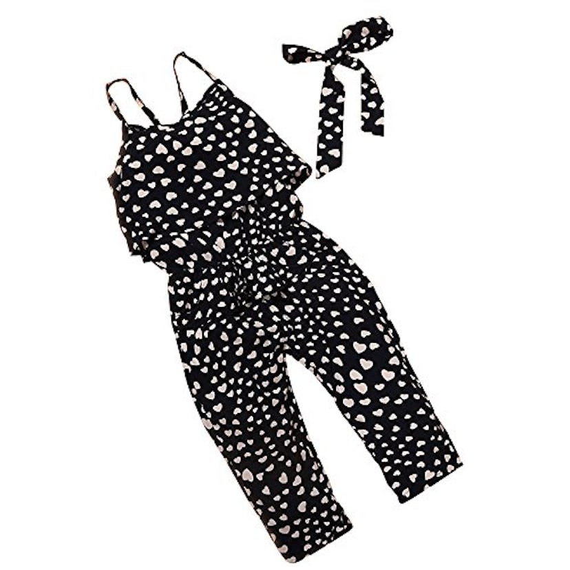 Kid Tales Love Heart Jumpsuit