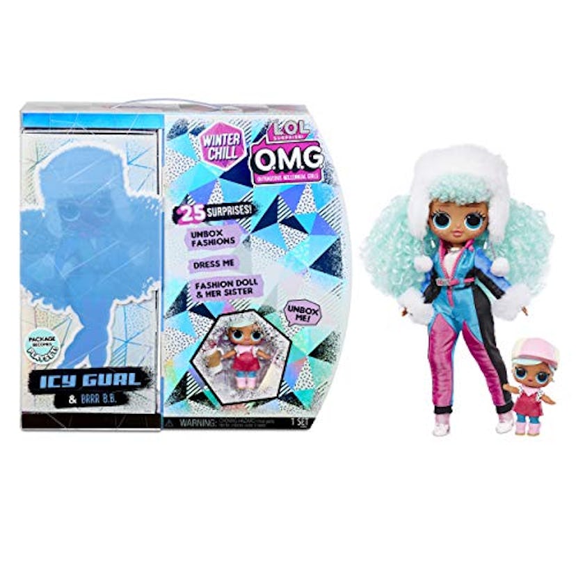 L.O.L. Surprise! O.M.G. Winter Chill Icy Gurl Fashion Doll & Brrr B.B. Doll