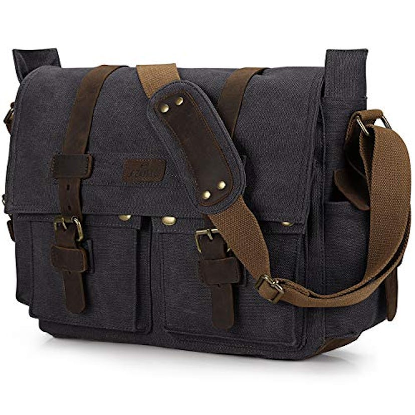 S-ZONE Vintage Camera Messenger Bag