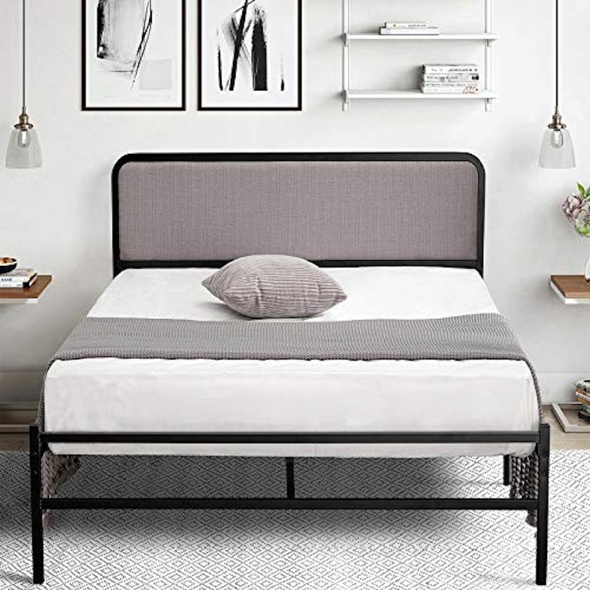 Amerlife Upholstered Platform Bed Frame