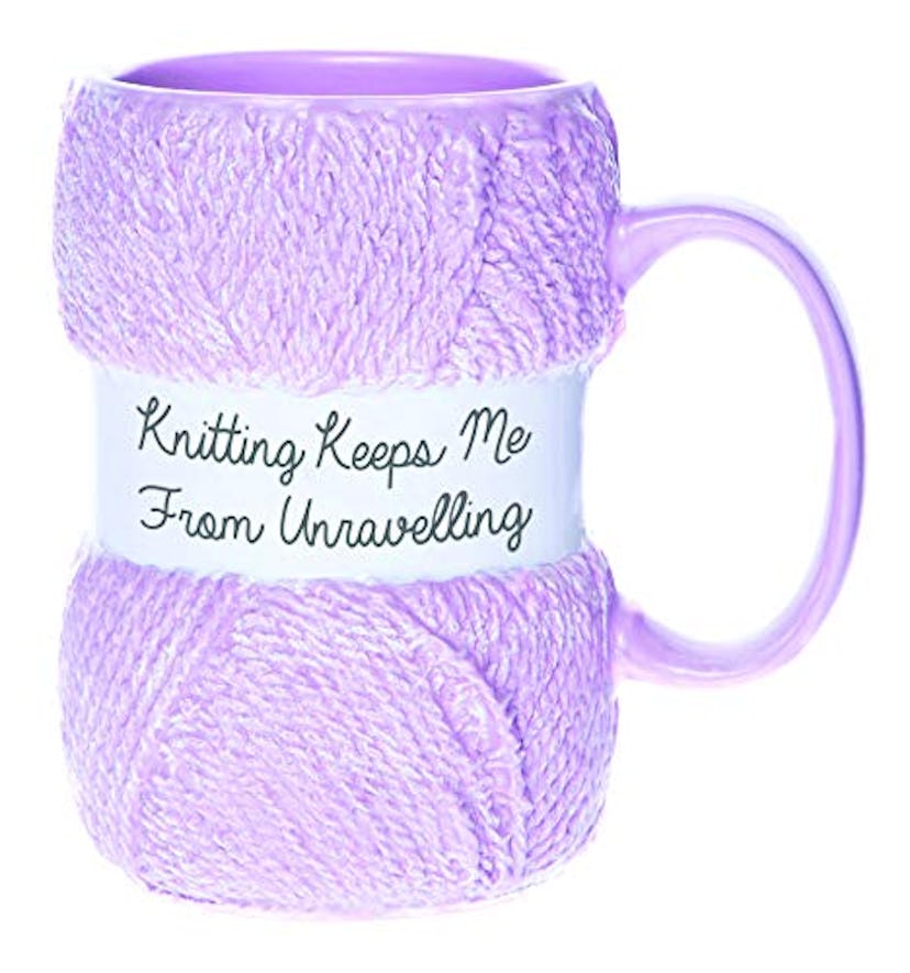 Boxer Gifts Knitting Mug