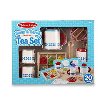 Melissa & Doug - Stainless Steel Tea Set