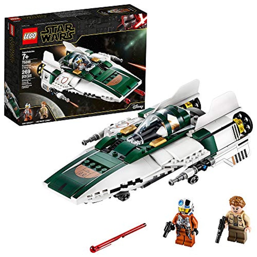 LEGO Star Wars: The Rise of Skywalker Resistance A Wing Starfighter Building Kit