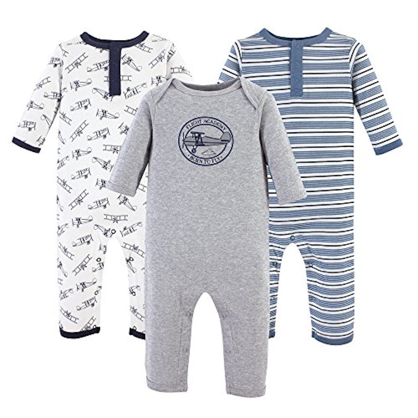 Hudson Baby Coveralls (3-Pack)