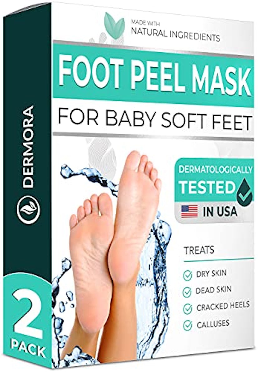 Dermora Foot Peel Mask (2-Pack)