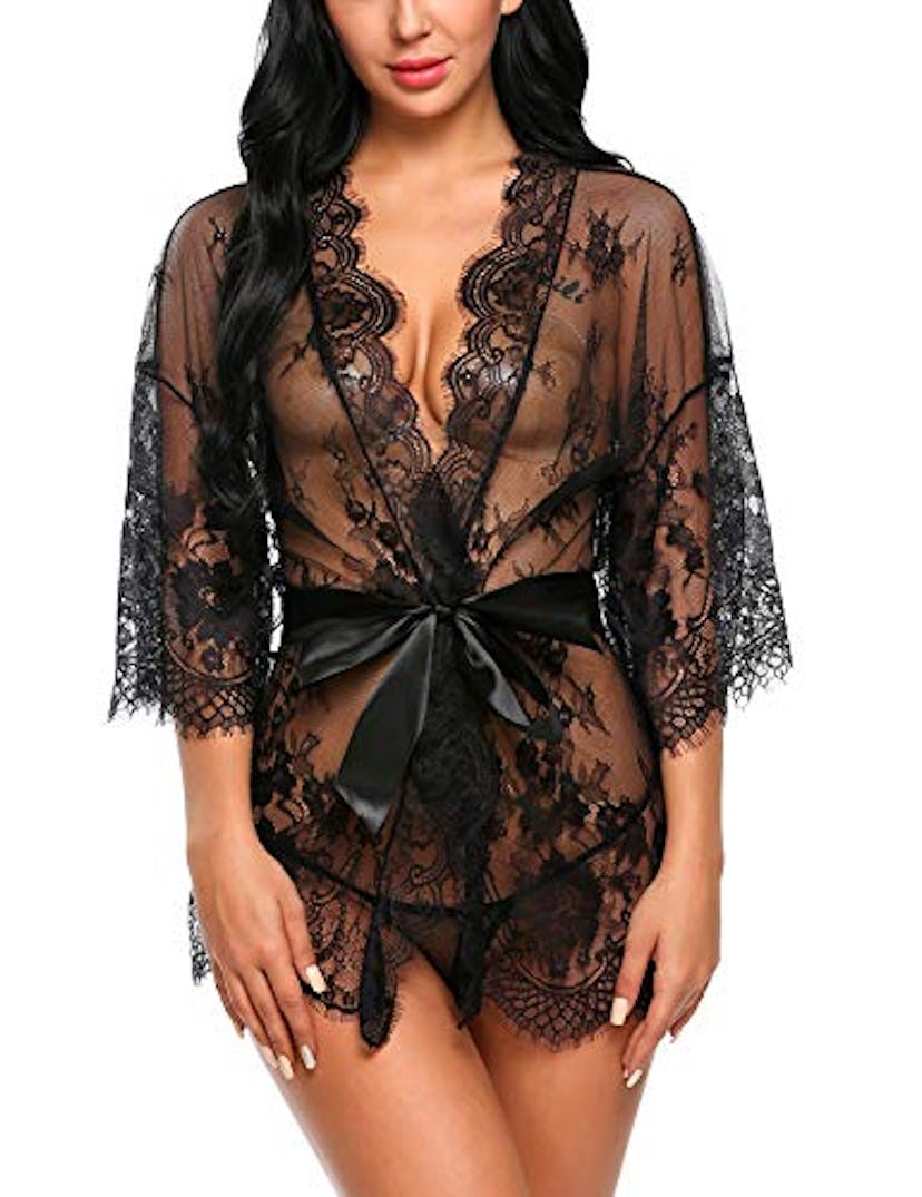 Avidlove Lace Kimono Robe