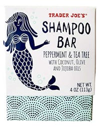 Trader Joe's Shampoo Bar Peppermint & Tea Tree with Coconut, Olive, and Jojoba Oils