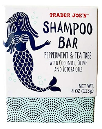 Trader Joe's Shampoo Bar Peppermint & Tea Tree with Coconut, Olive, and Jojoba Oils