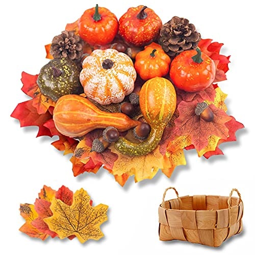 Fall Autumn Table Scatter Pumpkin Acorn Maple Leaf Leaves Choose 1 From 2 Styles 
