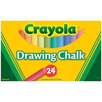 Crayola Drawing Chalk - Box Of 24