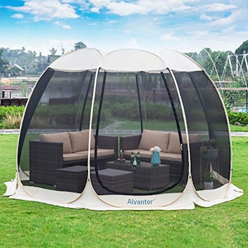 Bug-Blocking Mesh Tent