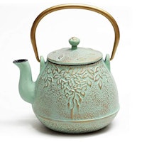 Toptier Cast Iron Teapot with Stainless Steel Infuser