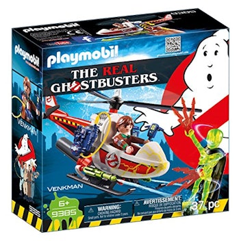 PLAYMOBIL Venkman With Helicopter Building Set
