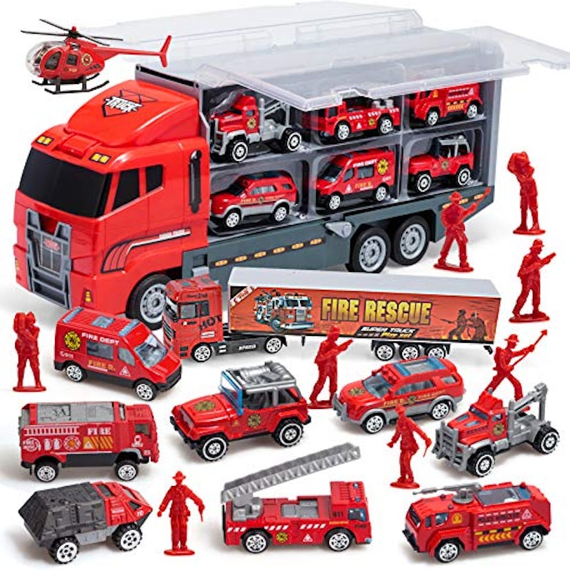 JOYIN 10 in 1 Fire Truck