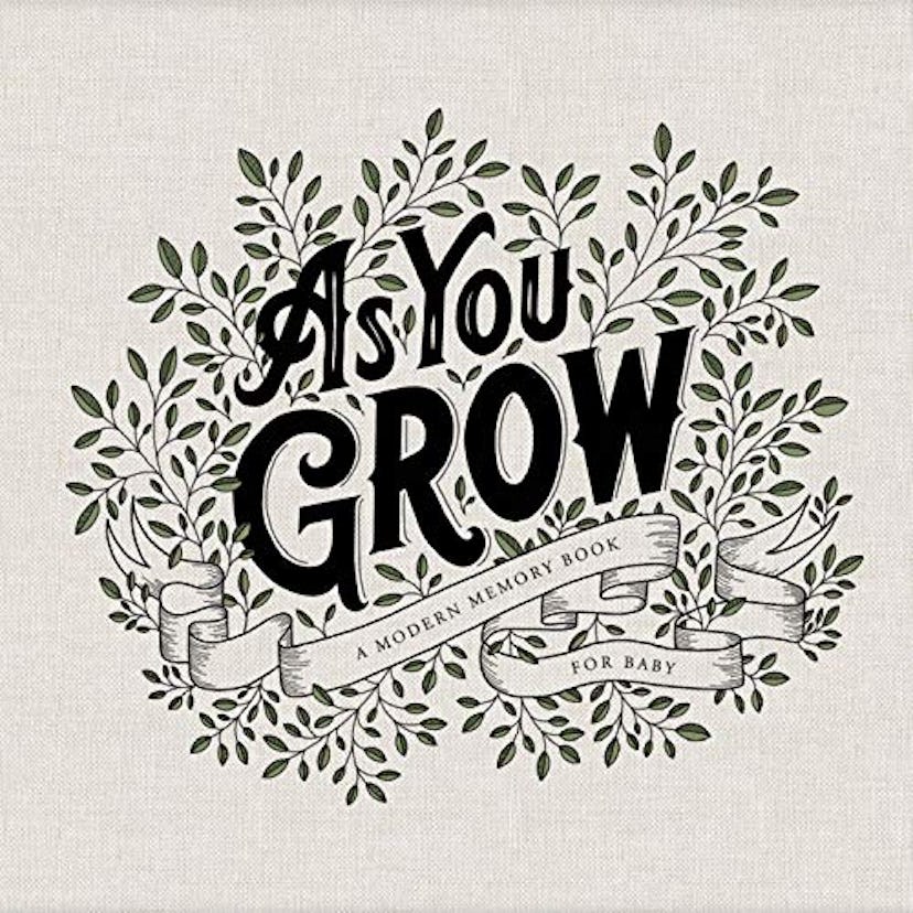 As You Grow: A Modern Memory Book for Baby