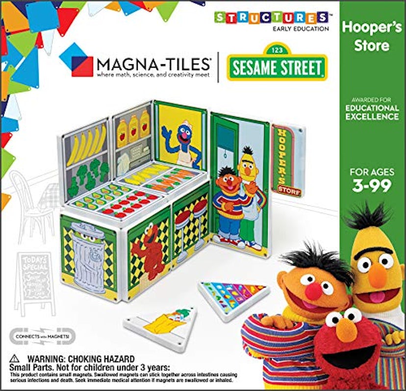 CreateOn Sesame Street Hooper’s Store Magna-Tiles