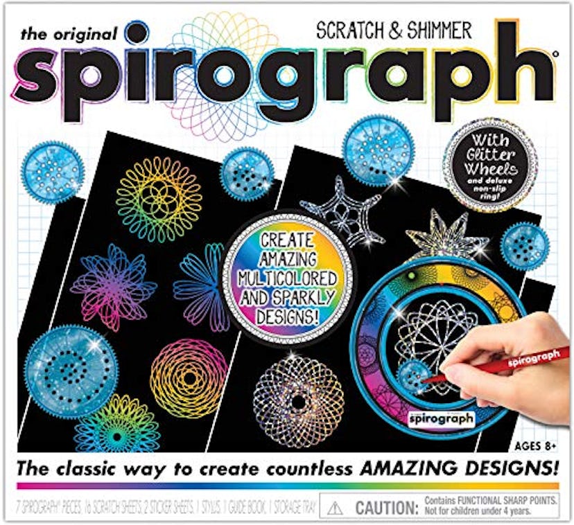 Spirograph Scratch & Shimmer