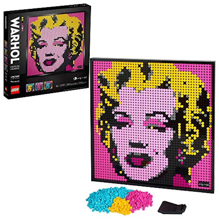 LEGO Art Andy Warhol's Marilyn Monroe