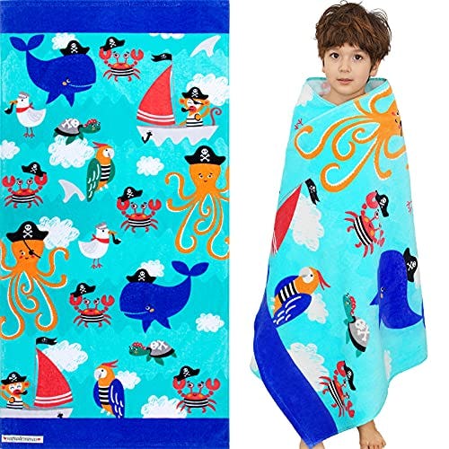 14 Best Kids Beach Towels To Wrap ‘Em Up After Splashing Around
