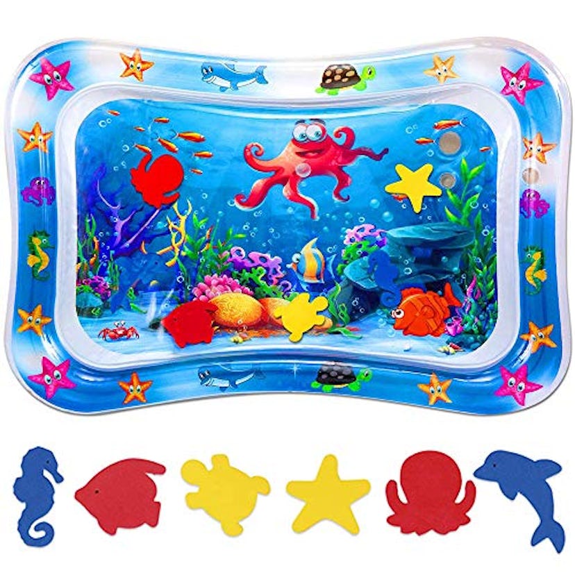 Niskite Inflatable Tummy Time Water Play Mat