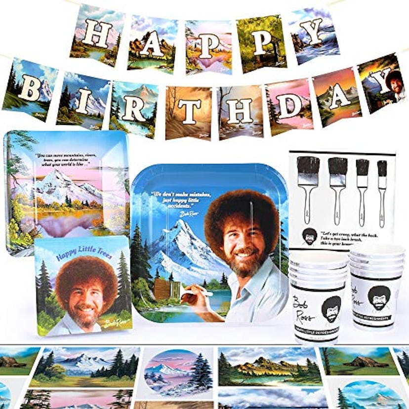 Bob Ross Party Supplies