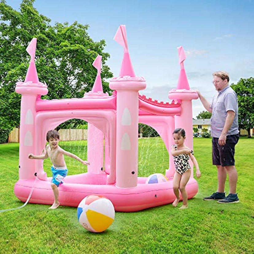 Inflatable Castle Kiddie Pool