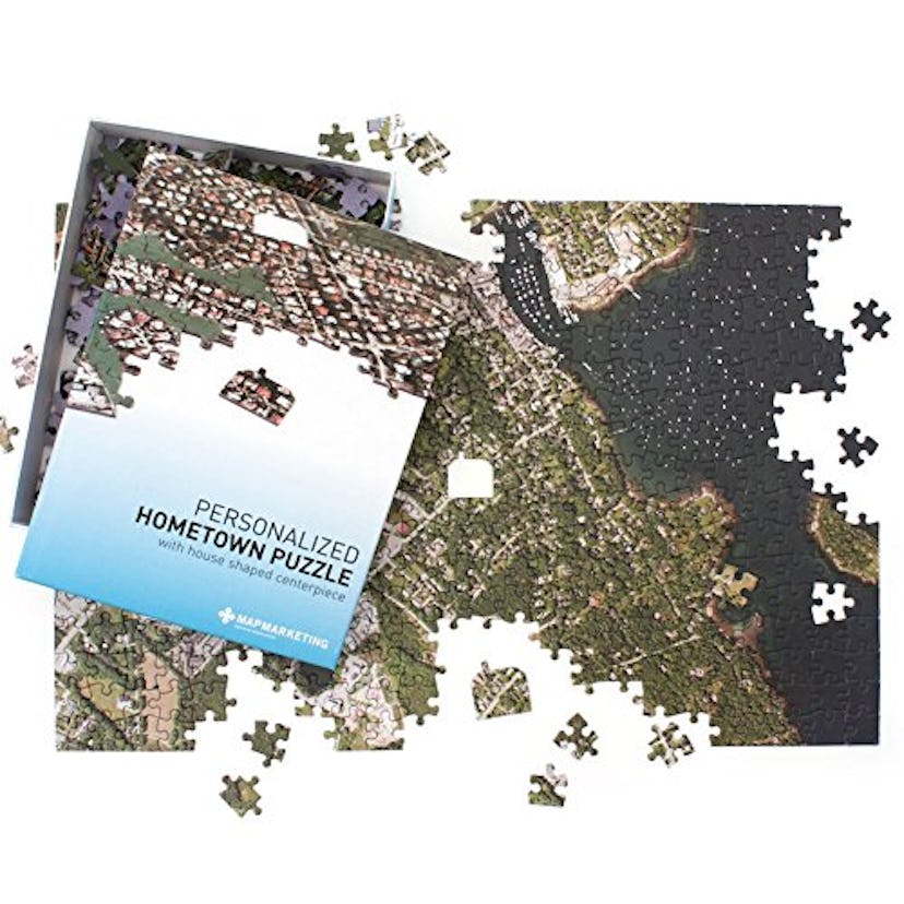 Personalized Hometown Map Puzzle