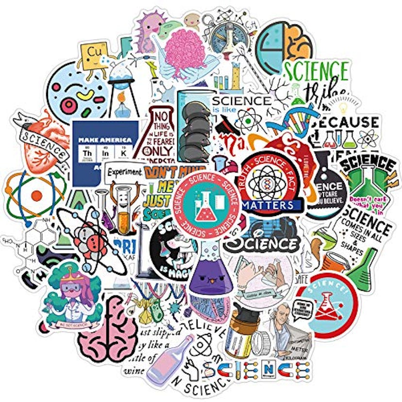 MAXSNOW Chemistry Laboratory Stickers
