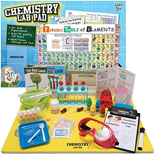 Summer Fun for Nerds Ages 6-12 10 Hands-on Lab Snot in the Box Chemistry Kit 