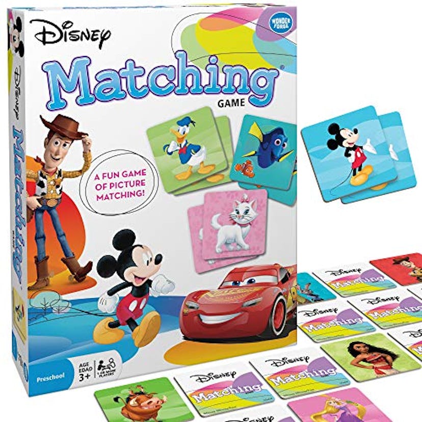 Wonder Forge Disney Classic Characters Matching Game