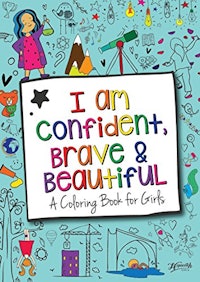 Hopscotch Girls I Am Confident, Brave & Beautiful Coloring Book