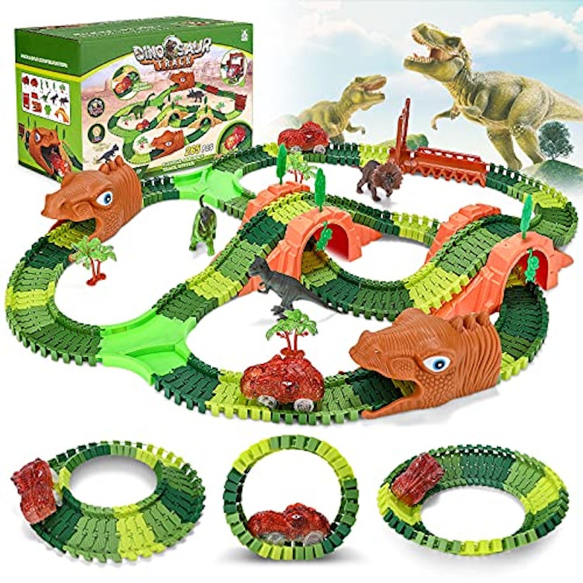 Vimzone Dinosaur World Road Race Track